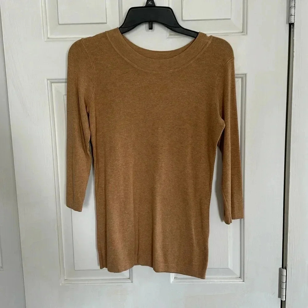 Dressbarn Brown Sweater Size Small